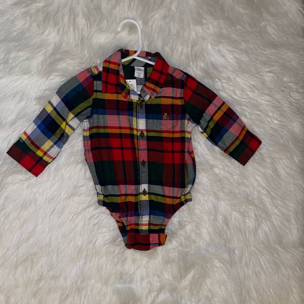 Infant Plaid Shirt